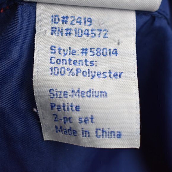 BFA Classics Wind Breaker Jacket Only Size Medium Gently Used Condition - Picture 4 of 5